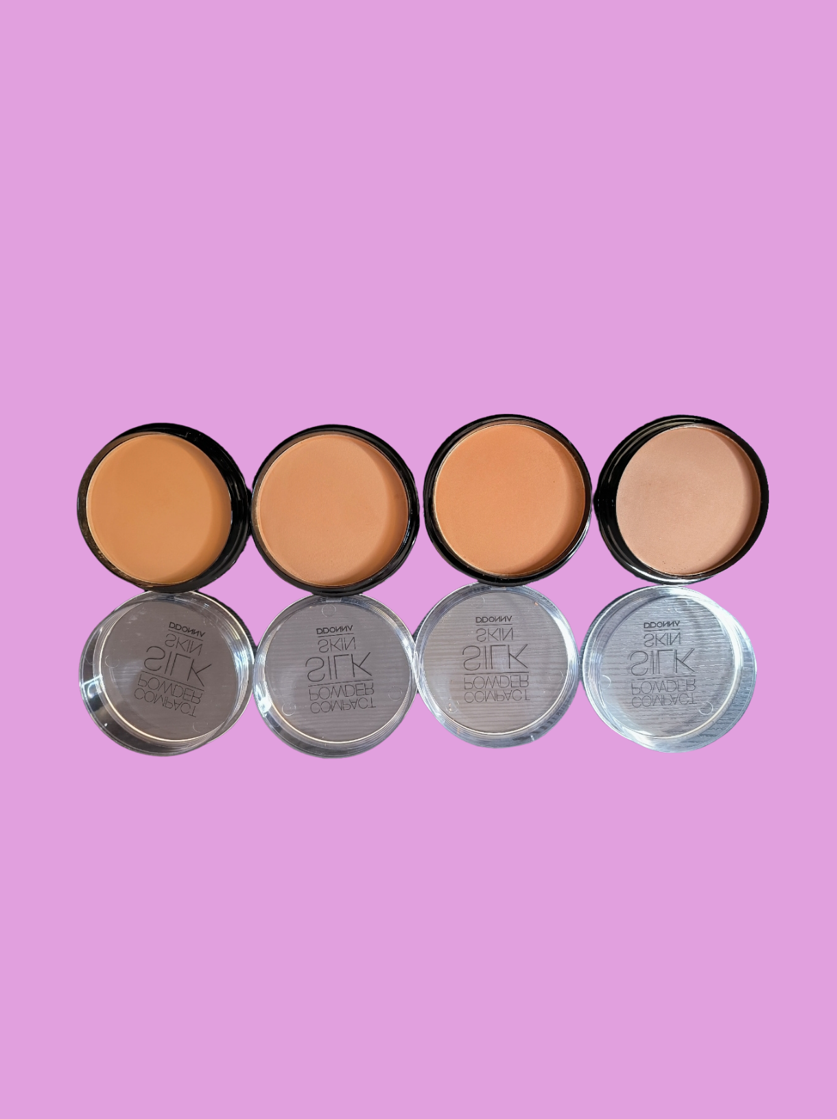 POUDRE COMPACT PEAUX FONCÉES SILK SKIN D'DONNA