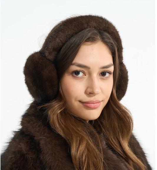 💙CACHE OREILLES Marron