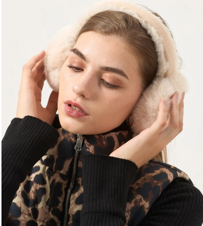 đź’™CACHE OREILLES BEIGE MULTI COULEURS