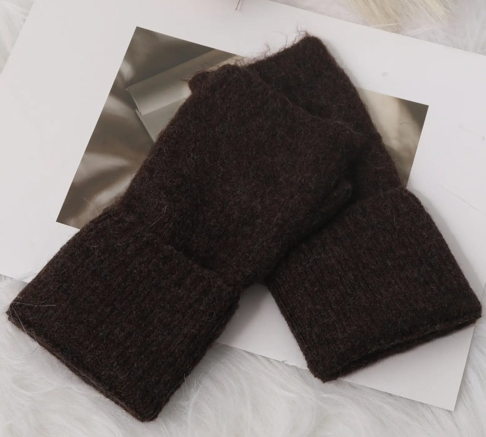 MITAINES LOLA MARRON