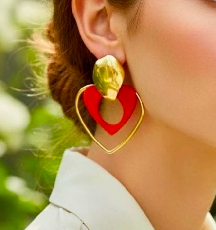 Boucles d'oreilles LOVE