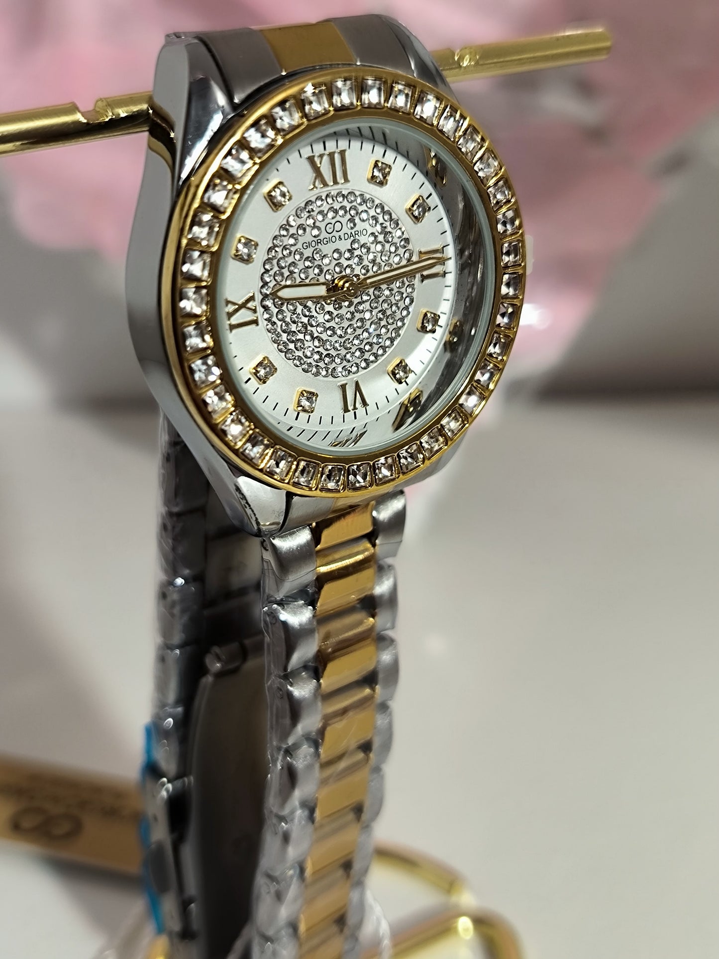 MONTRE DELLYA bicolore