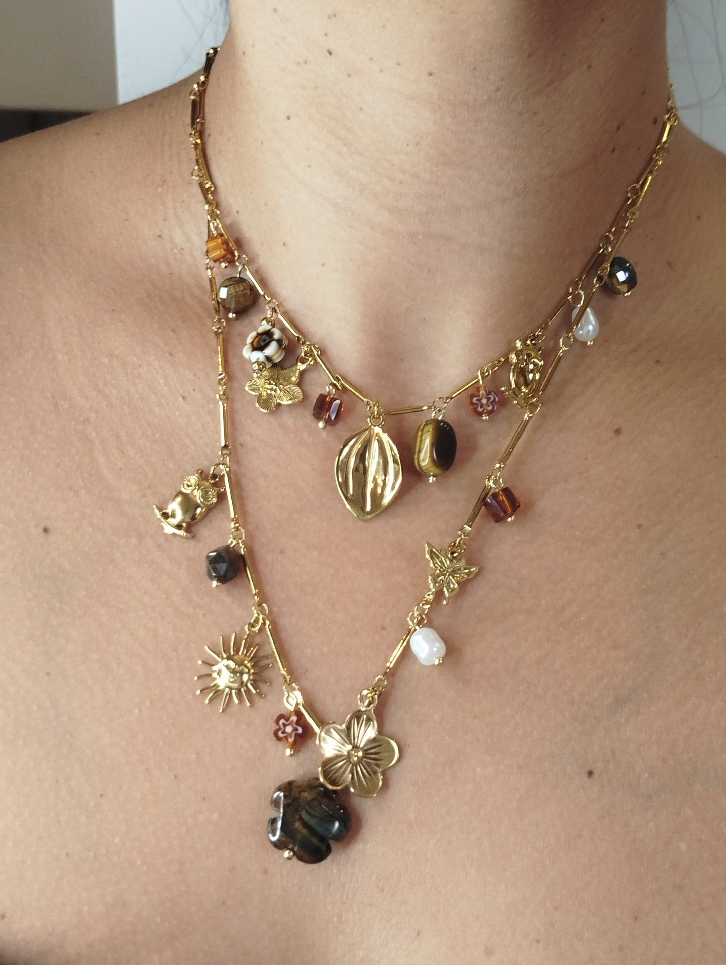 Collier ADELINE (2 rang)