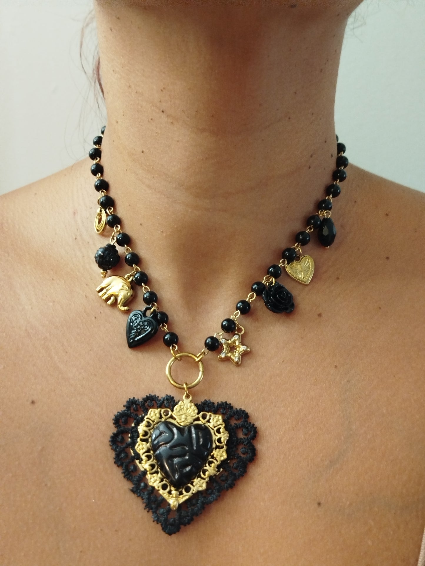 Collier DALIA NOIR