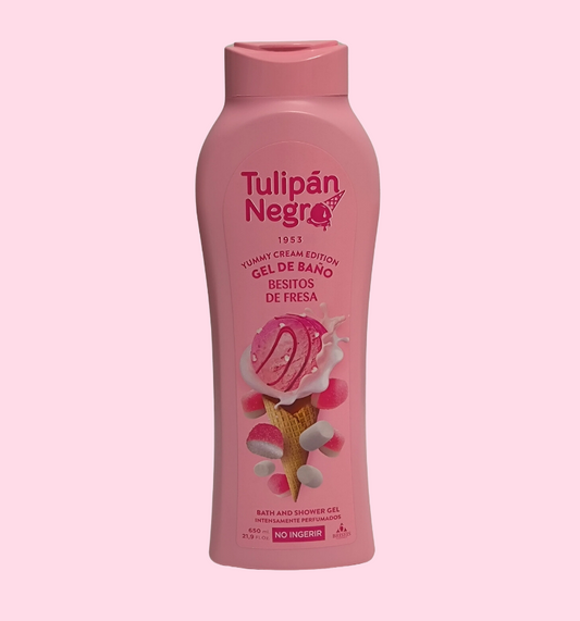 Gel Douche bisous à la Fraise. 650ml