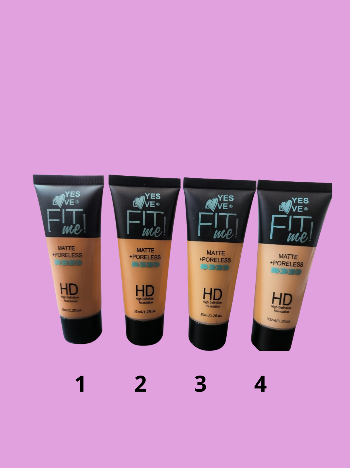 FOND DE TEINT FIT ME PEAUX CLAIRES YES LOVE