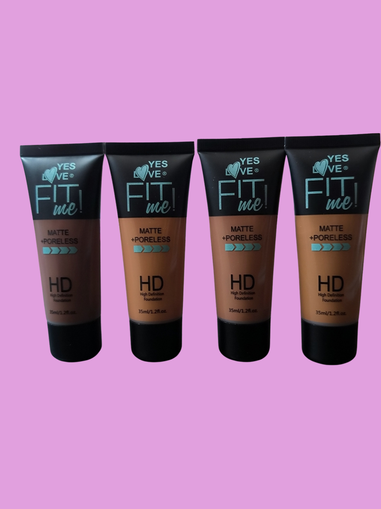 FOND DE TEINT CRÈME HYDRATANT. TEINTES FONCÉES DE CHEZ YES LOVE