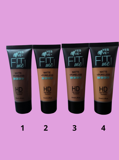 FOND DE TEINT CRÈME HYDRATANT. TEINTES FONCÉES DE CHEZ YES LOVE