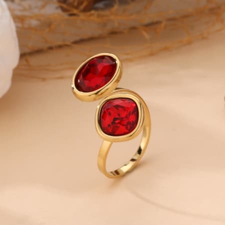 Bague HINDA Rouge