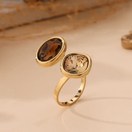 Bague HINDA Marron