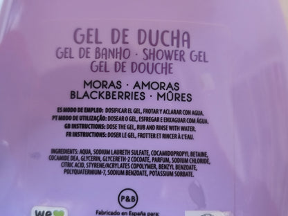 Gel Douche "The Fruit Company" Senteur Mûres