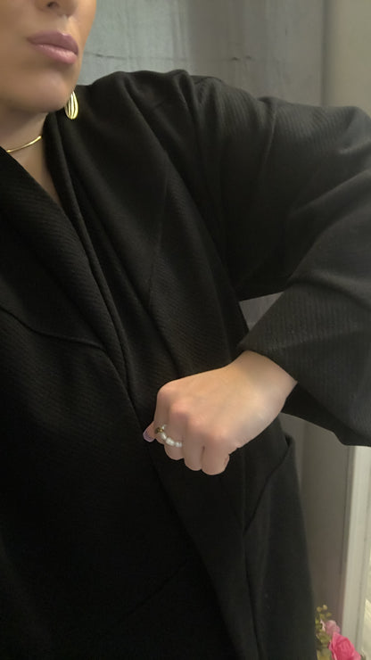 Veste longue Noir taille Unique