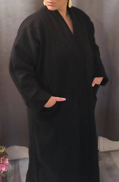 Veste longue Noir taille Unique