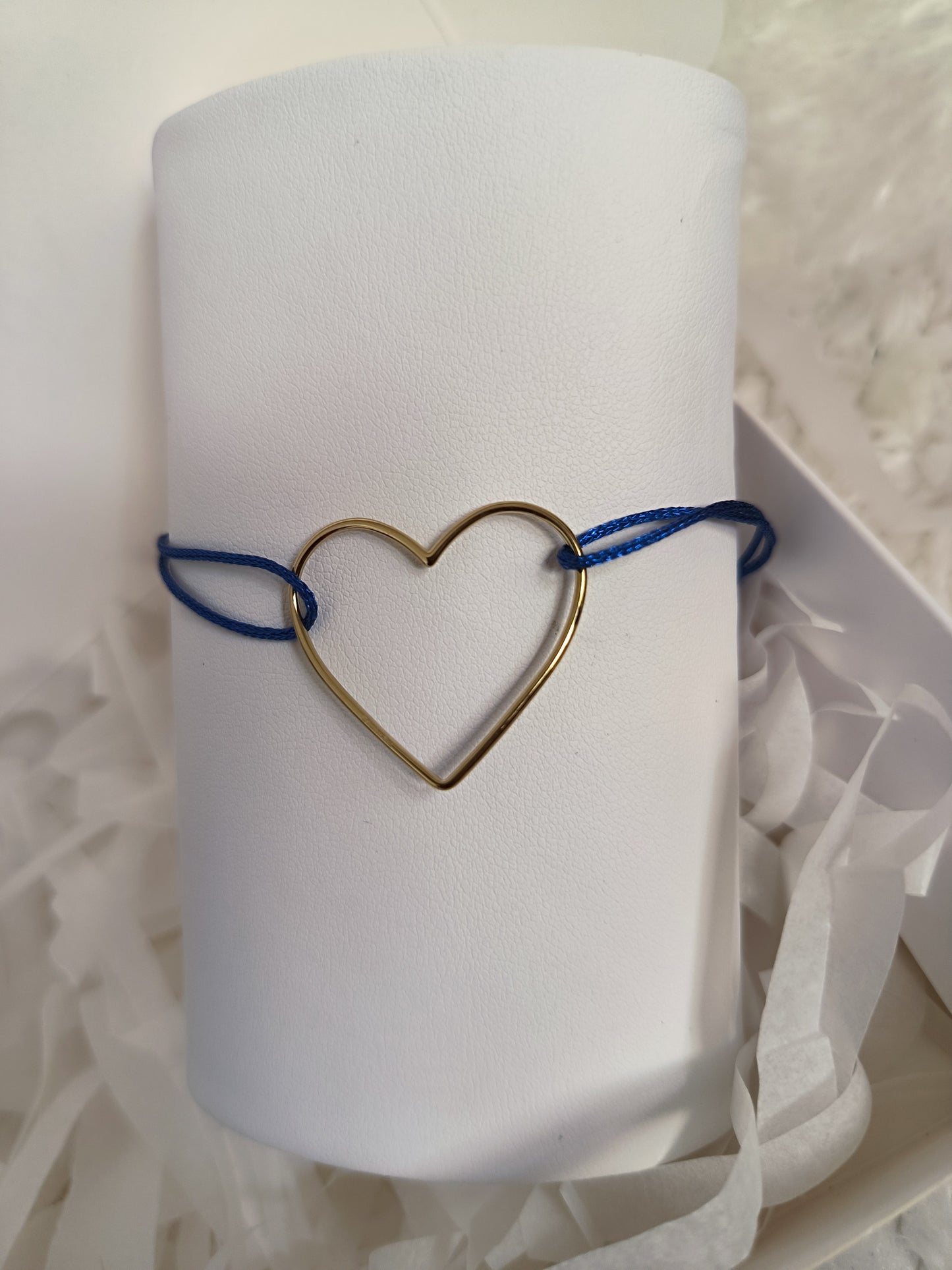 Bracelet COEUR bleu