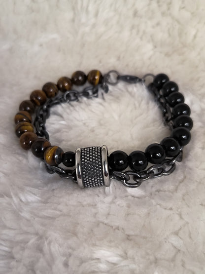 Bracelet MAN marron