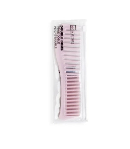 PEIGNE DOUBLE AVEC SA POCHETTE HERMÉTIQUE IDC INSTITUTE