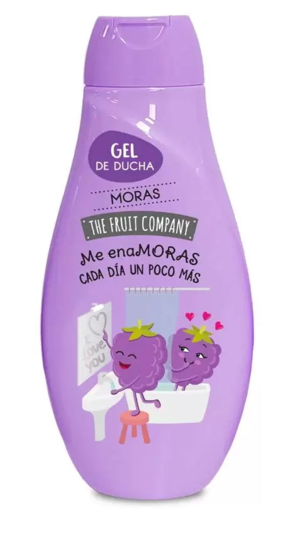 Gel Douche "The Fruit Company" Senteur Mûres