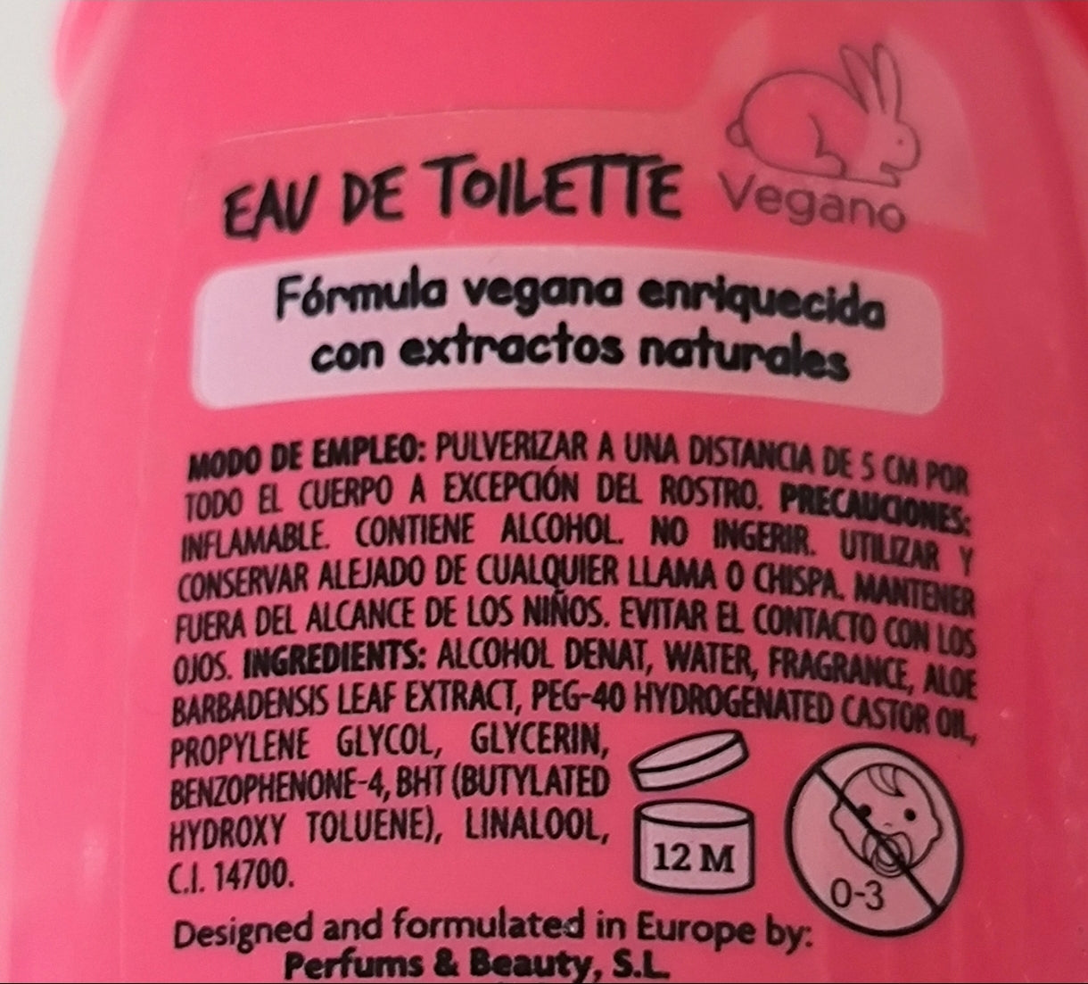 EAU DE TOILETTE. CERISE
