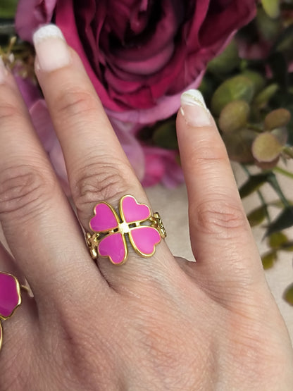 Bague GULIA rose
