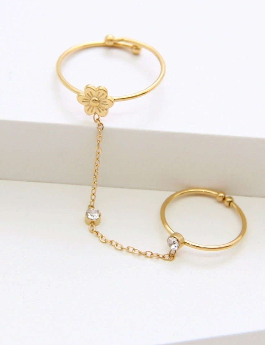 Double Bague BLOOM