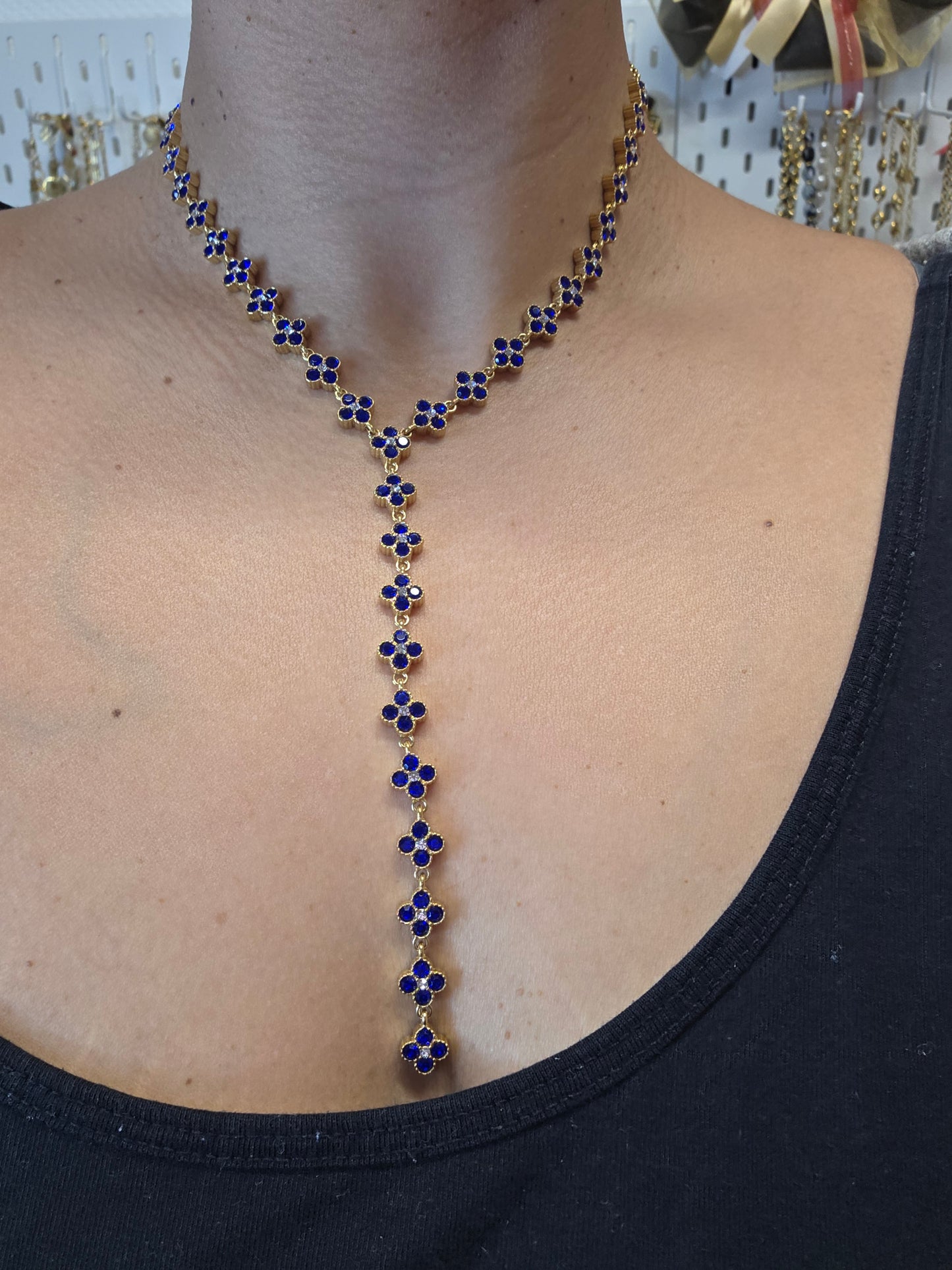 Collier NHARA Bleu