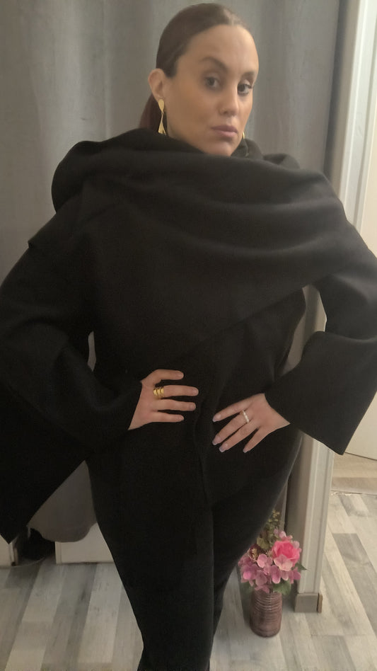 VESTE CAP NOIR ANISSA