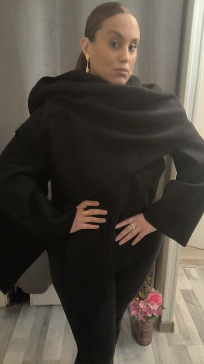 VESTE CAP NOIR ANISSA