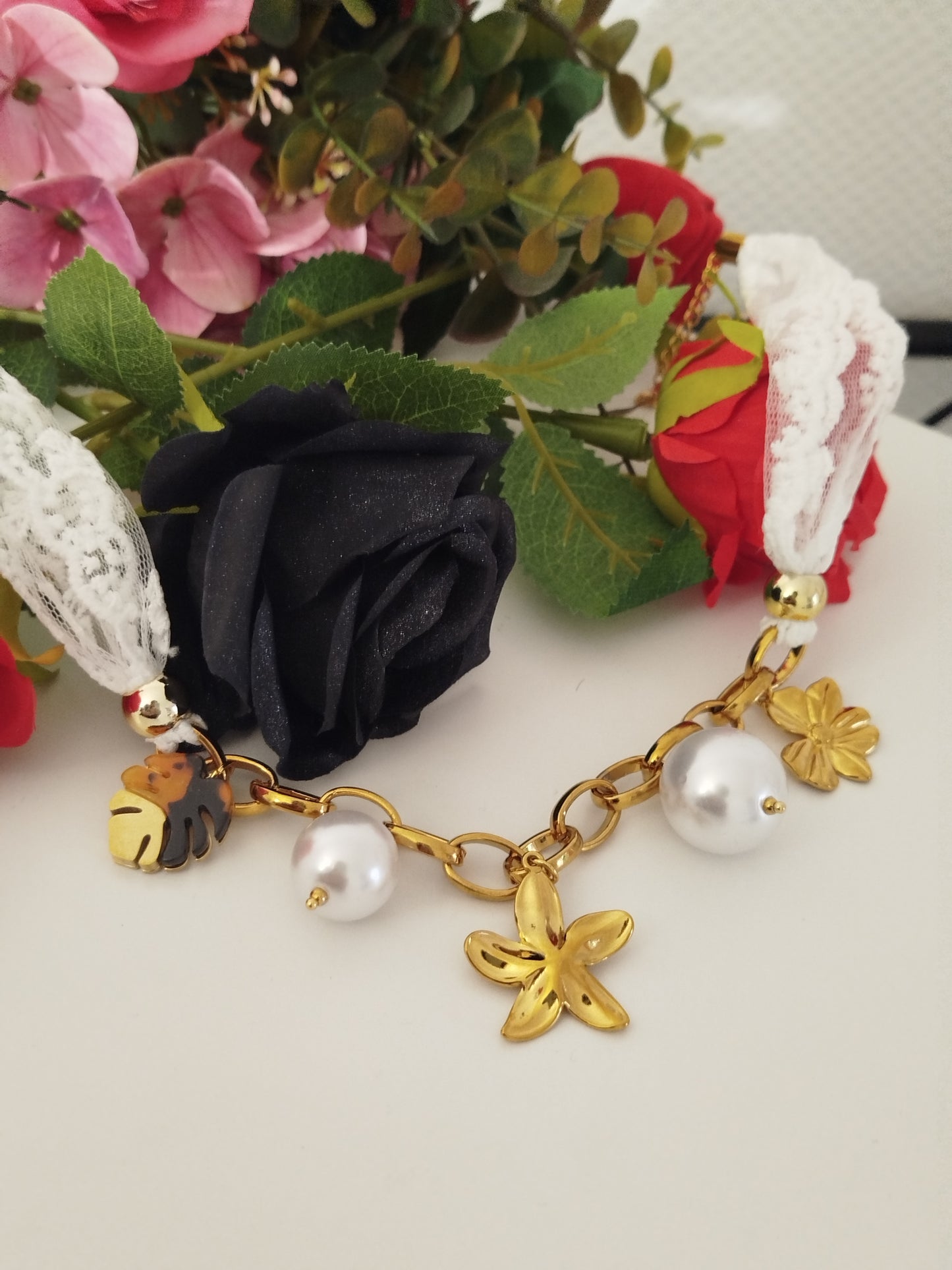 Collier dentelle ANNETTE