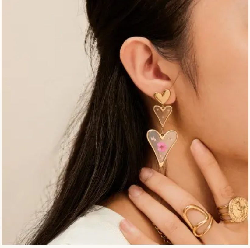 Boucles d'oreilles ROSY