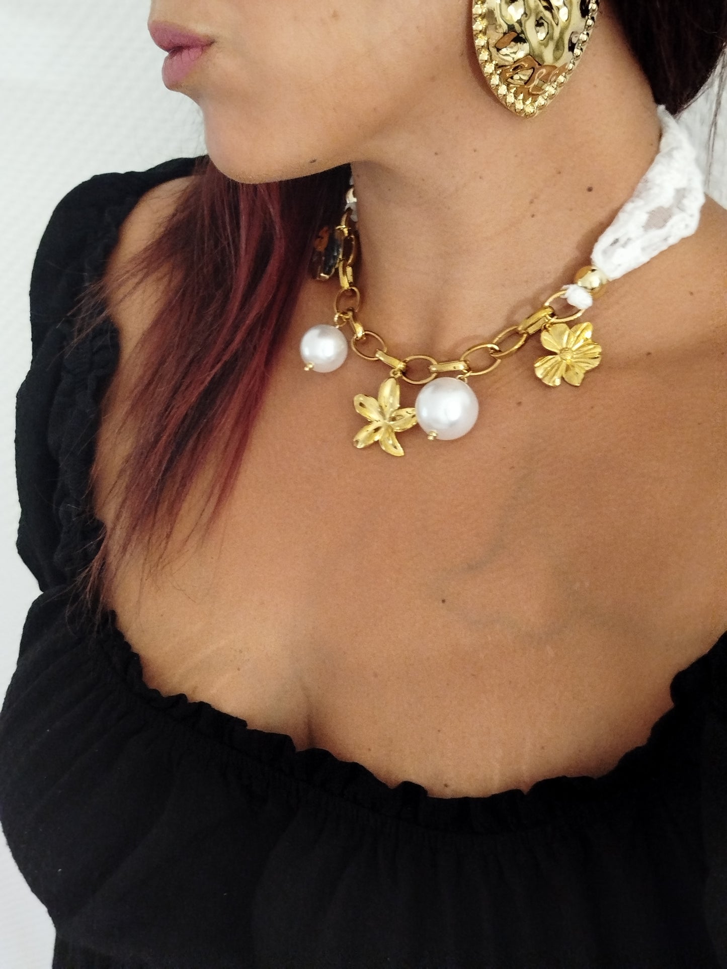 Collier dentelle ANNETTE