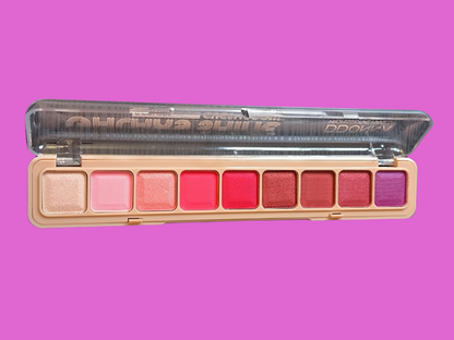FARDS A PAUPIÈRES 9 COULEURS D'DONNA GALAXY SHINE 6 Palettes au choix