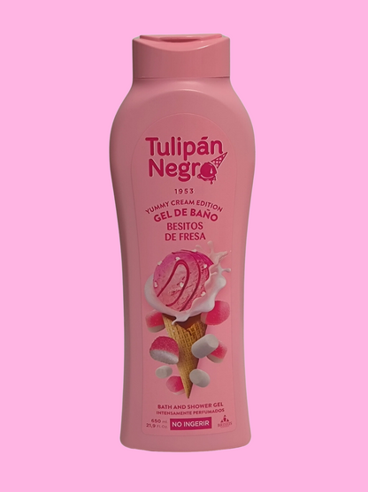 Gel Douche bisous à la Fraise. 650ml