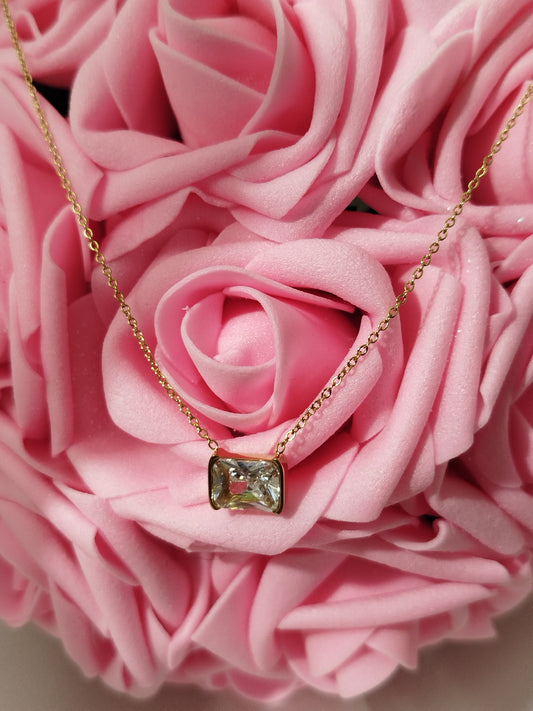 Collier MONICA Blanc