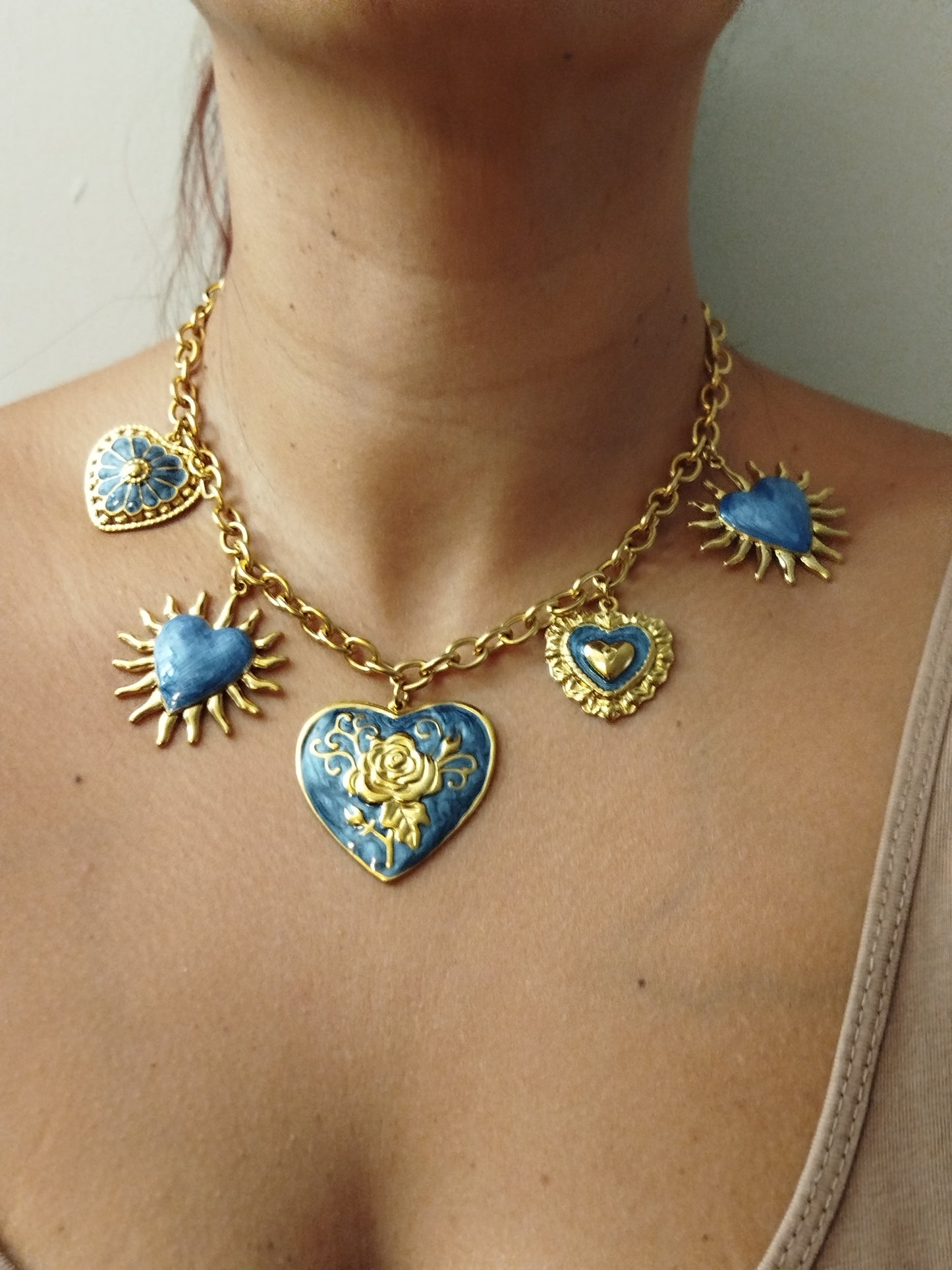 Collier ROSANA Bleu