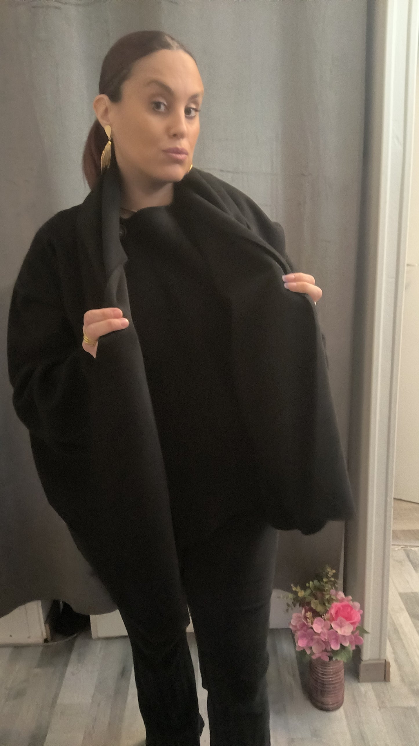 VESTE CAP NOIR ANISSA