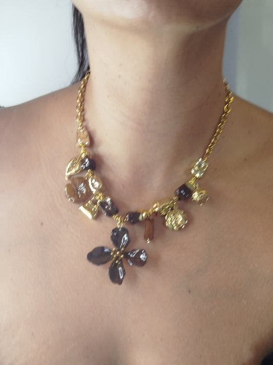 collier MIRAGE MARRON