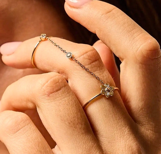 Double Bague BLOOM